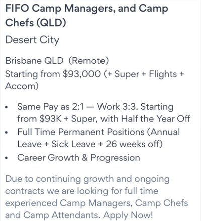 FIFO Australia Jobs – FifoCareer
